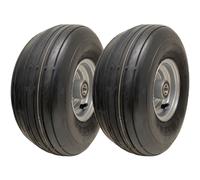 15x6.00-6 Ruote per tosaerba a coste multiple 6ply P508 Cerchio per pneumatici 20mm Cuscinetti (Set di 2)