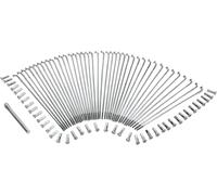 16-0501SS-BC629 SS SPOKES STL HUB 16" D-C HARLEY FXSB 1690 ABS BREAKOUT 2014