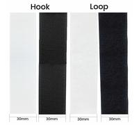 16-100mm Cucire Gancio E Loop Tessuto Nylon Tape per Pelle Arredo Abbigliamento
