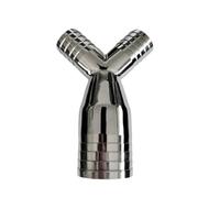 16 19 25 32 38 45 51 mm, riduttore a forma di Y a forma di T, 3 modi, raccordo per tubi, Homebrew (32-19-19 mm)