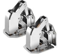 16-2 pezzi cerniere piastre di montaggio regolabili for porte con telaio o senza telaio cerniera a 90 gradi chiusura ammortizzata ferramenta for mobili(6PCS)