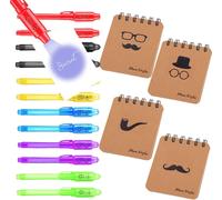 16/32pcs Invisibile Inchiostro Penna E Notebook Magico Compleanno Festa Idea