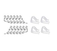 16/32PCS Supporto per tovaglia Morsetti di fissaggio stabili Chiusura multifunzionale Elementi di fissaggio antiscivolo Facile da usare Accessori di fissaggio Clip di fissaggio