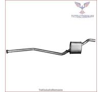 16.39.06 Silenziatore centrale Imasaf per AUTOBIANCHI Y10 LANCIA