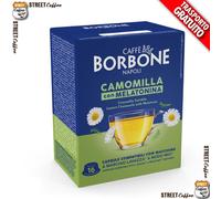 16 48 64 . . . 288 Capsule A Modo mio caffè Borbone Camomilla