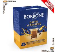 16 48 64 . . . 288 Capsule A Modo mio caffè Borbone Ginseng