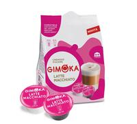 Gimoka Capsule Caffè Latte Macchiato – Compatibili Nescafè Dolce Gusto – 64 pezzi