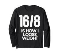 16/8 Is How I Loose Weight Maglia a Manica