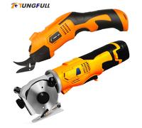 16.8V/3.6V Forbici rotanti elettriche Batteria senza fili Taglierina Panno Utensili da taglio in pelle Forbici elettriche a batteria ricaricabili