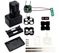 16.8V 8-Core Batterie Housing Case con PCB Scheda di Protezione, ABS Shell Holder per Power Tool Batteria Pack Sostituzione