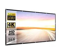 16:9 30 60 72 84 92 100 120 150 pollici semplice proiettore pieghevole portatile casa all'aperto KTV ufficio 3d schermo di proiezione HD(60 inch)