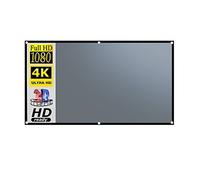 16: 9 Proiettore Anti-Light Schermo for tende 100 120 pollici 3D HD portatile di proiezione con fori all'aperto al coperto Teatro en casa escolar(92 inch)