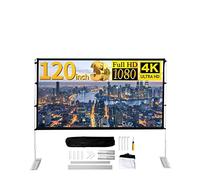16: 9 Proiettore Schermo pieghevole portatile da 120 pollici a casa Ktv. Ufficio 3D HD. di proiezione dei film Teatro en casa escolar