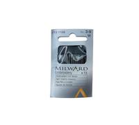 16 Aghi Ricamo Classico Metallo Cucito Milward Sharps Lunghi N° 3-9