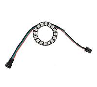 16 anelli LED RGB 16 x WS2812 5050 a colori con controller integrati a 16 bit per Arduino Raspberry Pi ESP8266 Nodemcu DC5V