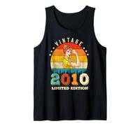 16 Anni Edizione Limitata 2010 - Retro 16 ° Compleanno Ragazze Canotta