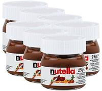 16 BARATTOLINI NUTELLA MONOPORZIONE DA 25 GR CREMA SPALMABILE NOCCIOLE VASETTI