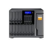 QNAP TL-D1600S contenitore di unità di archiviazione Enclosure HDD/SSD Nero, Grigio 2.5/3.5'