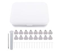 16 Bottoni a Pressione per Copripiumino, Clip Singola per Trapunta Rimovibile per Mantenere il Piumino in Posizione, Perni di Supporto per Biancheria da Letto per Uso Domestico