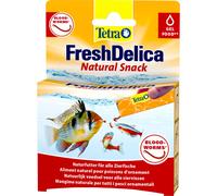 16 Bustine Tetra FreshDelica Chironomus Mangime in Gel Ricco di Vitamine e Nutrienti per Tutti i Pesci Tropicali da Acquario