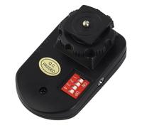 16 Canali Wireless Flash Trigger con standard Hot Shoe con 1 Trasmettitore 2 Ricevitori 1 Cavo di Sincronizzazione, Adatto per, Nikon, Pentax e Altre Unità Flash con