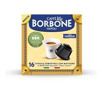 16 Capsule Caffè Borbone miscela DEK Decaffeinato compatibili con Dolce Gusto - 1 Astuccio da 16 - Nescafe Dolce Gusto Borbone Dolce Re DEK -