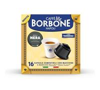 16 Capsule Caffè Borbone miscela NERA compatibili con Dolce Gusto - 1 Astuccio da 16 - Nescafe Dolce Gusto Borbone Dolce Re NERA -