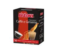16 Capsule Compatibili A Modo Mio Ristora Caffe' & Ginseng