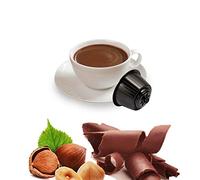 16 Capsule Gianduia Compatibili con Nescafé Dolce Gusto - Bevanda Solubile in Cialde