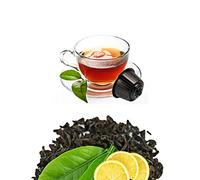 16 Capsule Kickkick Tè Nero Al Limone Compatibili Nescafè Dolce Gusto