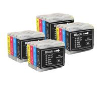 16 Cartucce di inchiostro per Brother DCP-135C DCP-150C DCP-153C MFC-5860CN