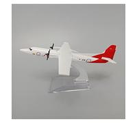 16 Centimetri In Lega Metallo Fit For FOKKER F50 Aeronautica Modello Di Aereo Pressofuso Giocattoli Per Bambini Collezione Set da gioco per hobby in miniatura(B)