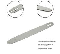 16" Chainsaw Guide Bar Chain 3/8" .050" Gauge 56DL Fit Craftsman Echo Poulan H7
