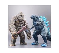 (16 cm 2 pezzi-senza scatola) Godzilla King of Monsters Runaway Mechanical Red lotus Pianeta Godzilla