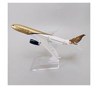 16 Cm Misura Per GULF Air Airbus 330 A330 Lega Di Metallo Scala 1 400 Modello Aereo Con Stand Ornamento Set da gioco per hobby in miniatura