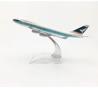 16 Cm Per Il Modello Di Aereo Cathay Pacific B747 Collezione Di Decorazioni Per Aerei In Scala In Lega Modello Hong Kong Airlines(B747)