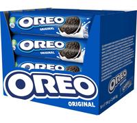 Oreo Original Mini, Piccoli Biscotti al Cacao Ripieni di Crema al Gusto Vaniglia, 4x40g (4 monoporzioni da 40g)