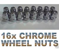 16 Cromo Lega Ruota Dadi per Nissan Navara 4x4 D22 DCI C2