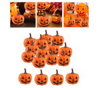 16 decorazioni di zucca smorfia simulata per la cucina del Ringraziamento di