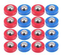 16 di carta da tavolo per giochi di curling, accessori da tavolo, gioco da tavolo, perline rotanti, mini shuffleboard, accessori da tavolo, palla in plastica