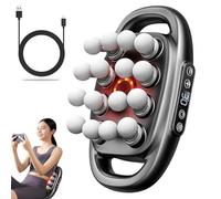 16-Drive 8-Head Massage Gun Set, 2025 New 8 Head Massage Gun Deep Tissue, with 9 Levels & 9 Modes for Thighs, Arms, Waist, Back, Full Body Muscle Pain Relief, Ideal Gifts for Women Men (16-head)