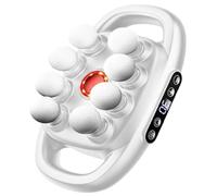 16-Drive 8-Head Massage Gun Set, 8 Head Massage Gun Deep Tissue, Adjustable Modes for Back/Shoulders/Legs, for Women and Men (8 head-White)
