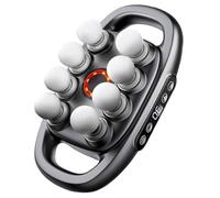 16-Drive 8-Head Massage Gun Set, 8 Head Massage Gun Deep Tissue, Adjustable Modes for Back/Shoulders/Legs, for Women and Men (8 head-Gray)