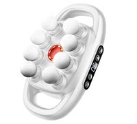 16-Drive 8-Head Massage Gun Set, 8 Head Massage Gun Deep Tissue, Red Light Therapy,High-Performance Muscle Recovery Massager (8-Head-White)