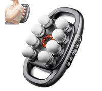 16 Drive 8 Head Massage Gun Set, Upgraded 8/16 Head Massage Gun Deep Tissue, Portable Sport Massager for Legs, Back, Arms, Waist, Buttocks (8Head-Grey)