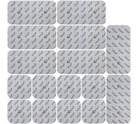 16 Elettrodi 5X5 Cm E 10X5 Cm | Compatibili Con Elettrostimolatori COMPEX | Pat