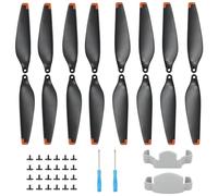 16 eliche 6030F per Mini 4 Pro/Mini 3 Pro, lame a basso rumore e a sgancio rapido (punta arancione), compatibili con DJI Mini 4 Pro/Mini 3 Pro, 2 clip di fissaggio per elica