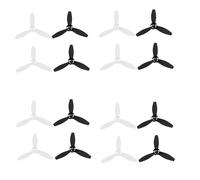 16 Eliche Puntelli di Ricambio Lame per Parrot Bebop 2 Drone Nero Bianca F5C1