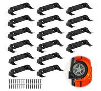 16 espositori da parete per auto, display verticale per auto, robusta staffa robusta per modelli in mattoni, compatibile con Lego Speed Champion