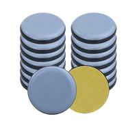 16 feltrini autoadesivi per mobili, per divano, tavolo, sedia, moquette, pavimenti in legno, resistenti, rotondi, per spostare mobili (40 mm)